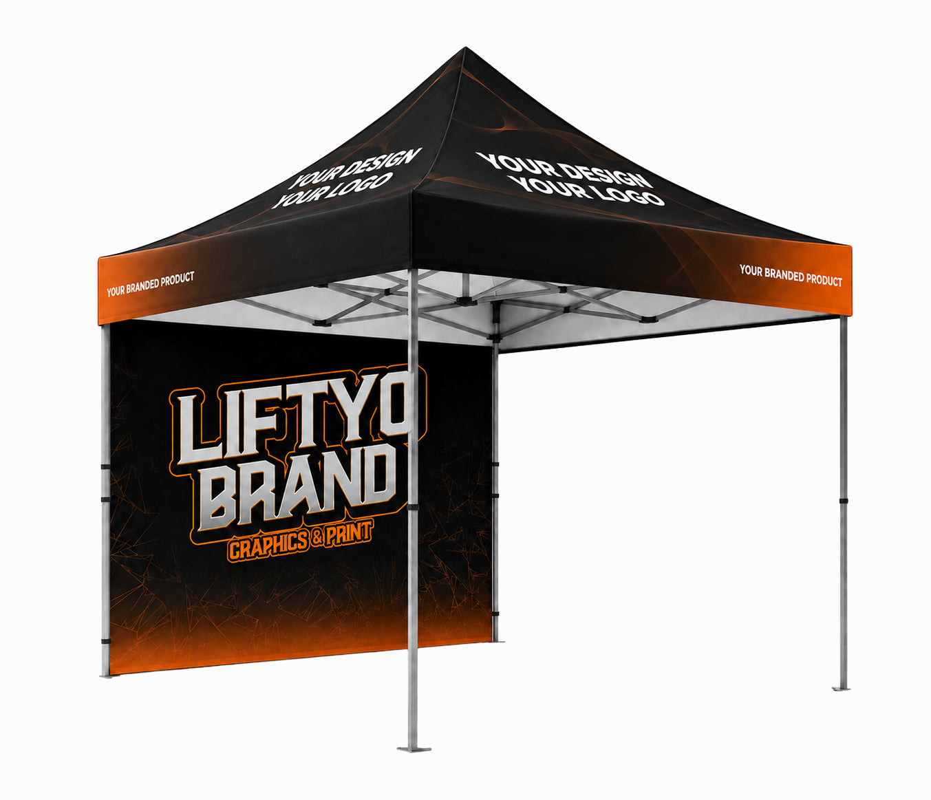 10ft x 10ft Custom Canopy Tent - Brand Builder